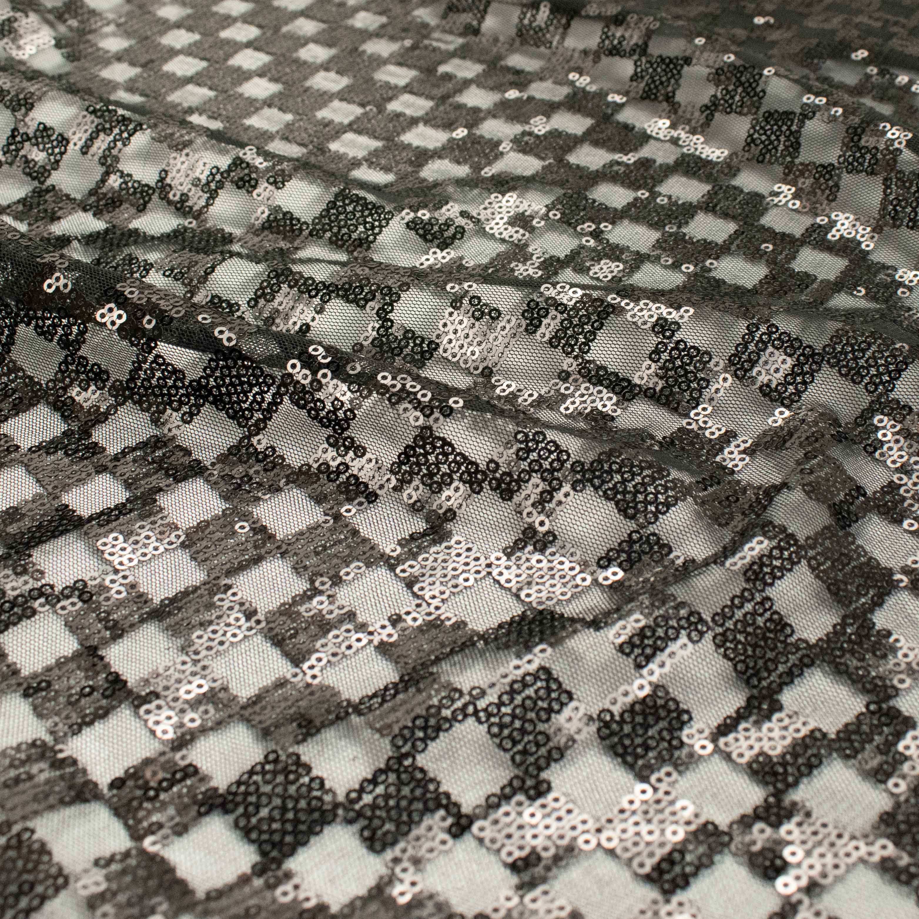 Sequin Mesh Lace Design-28