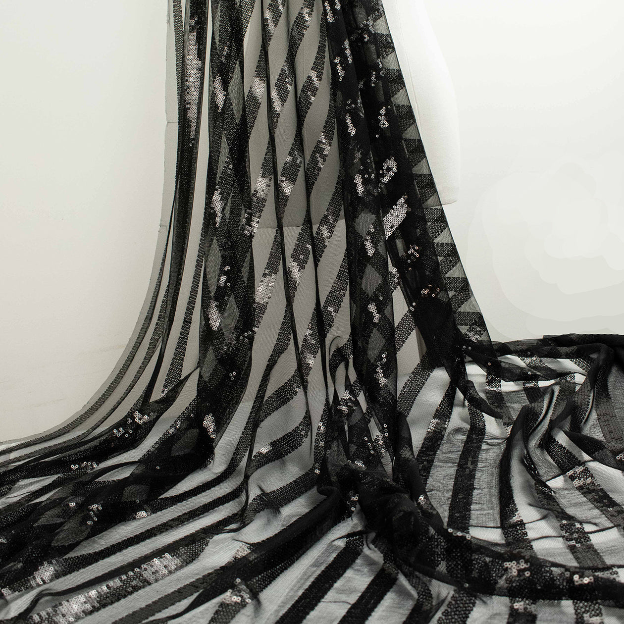 Sequin Mesh Lace Design-30