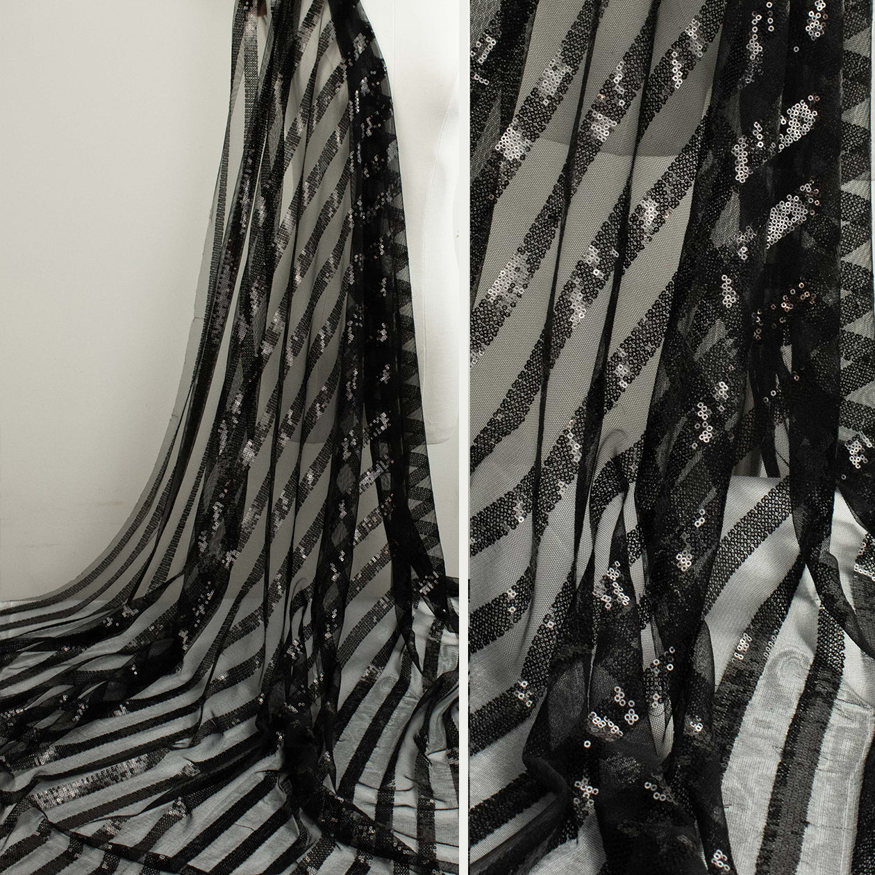 Sequin Mesh Lace Design-30