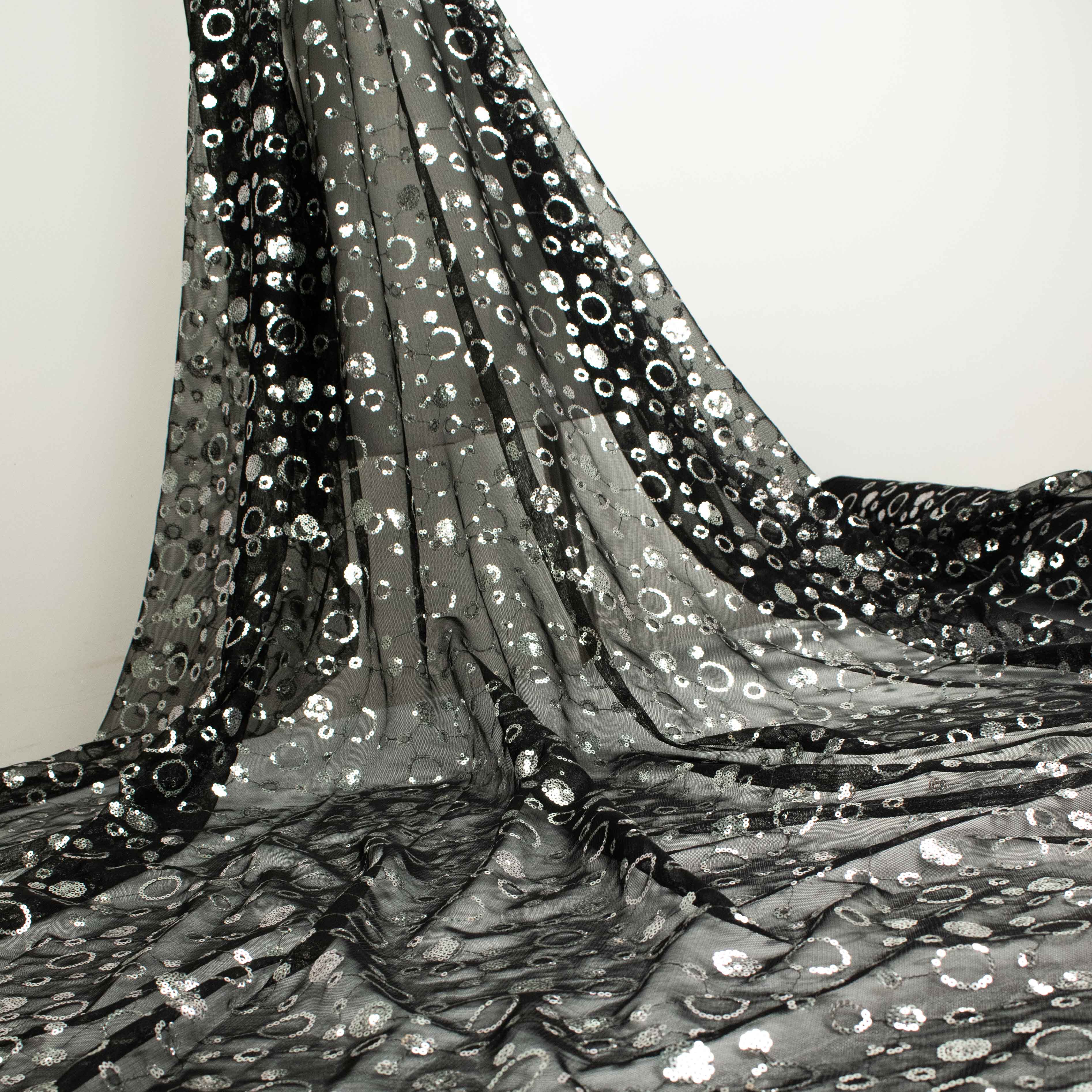 Sequin Mesh Lace Design-34