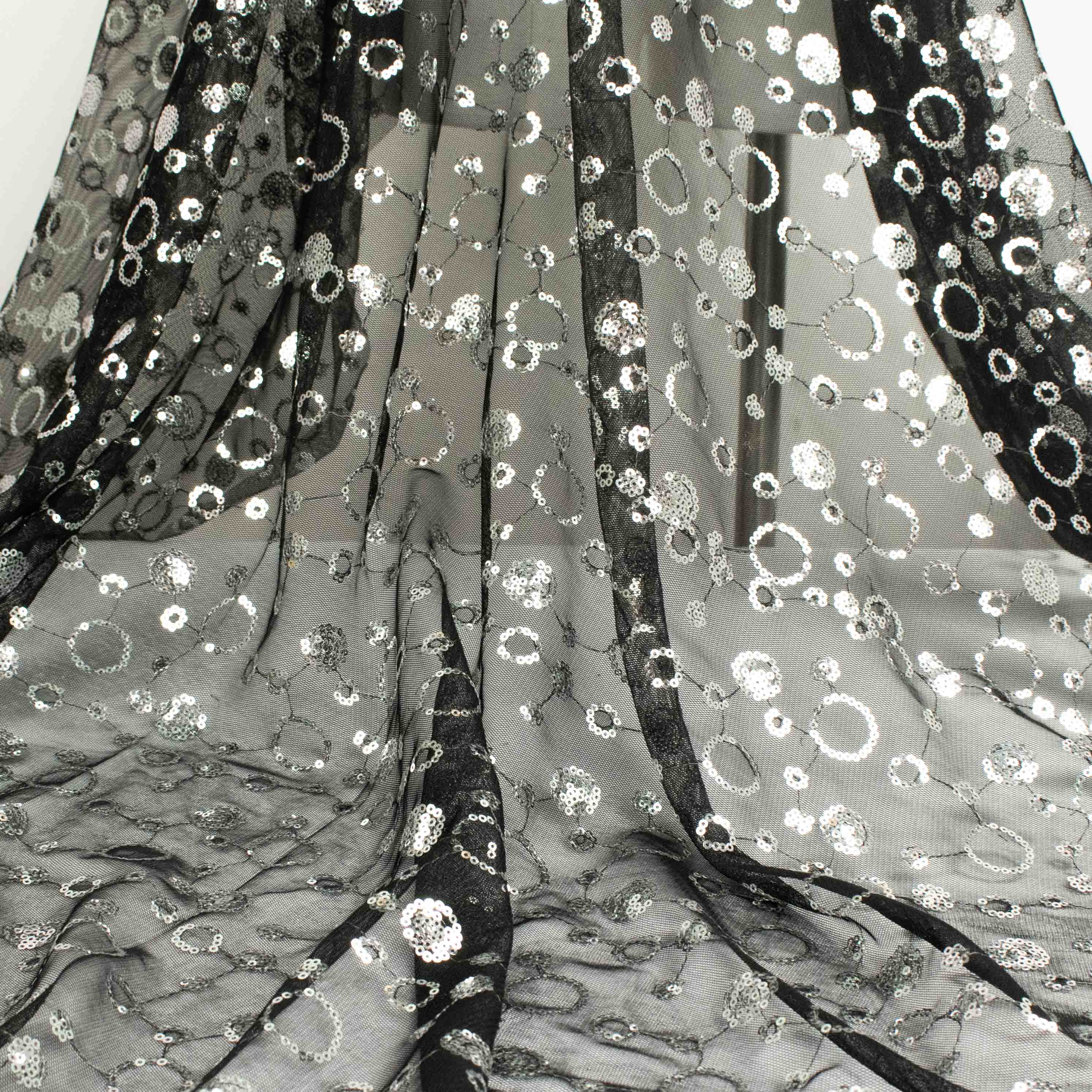 Sequin Mesh Lace Design-34