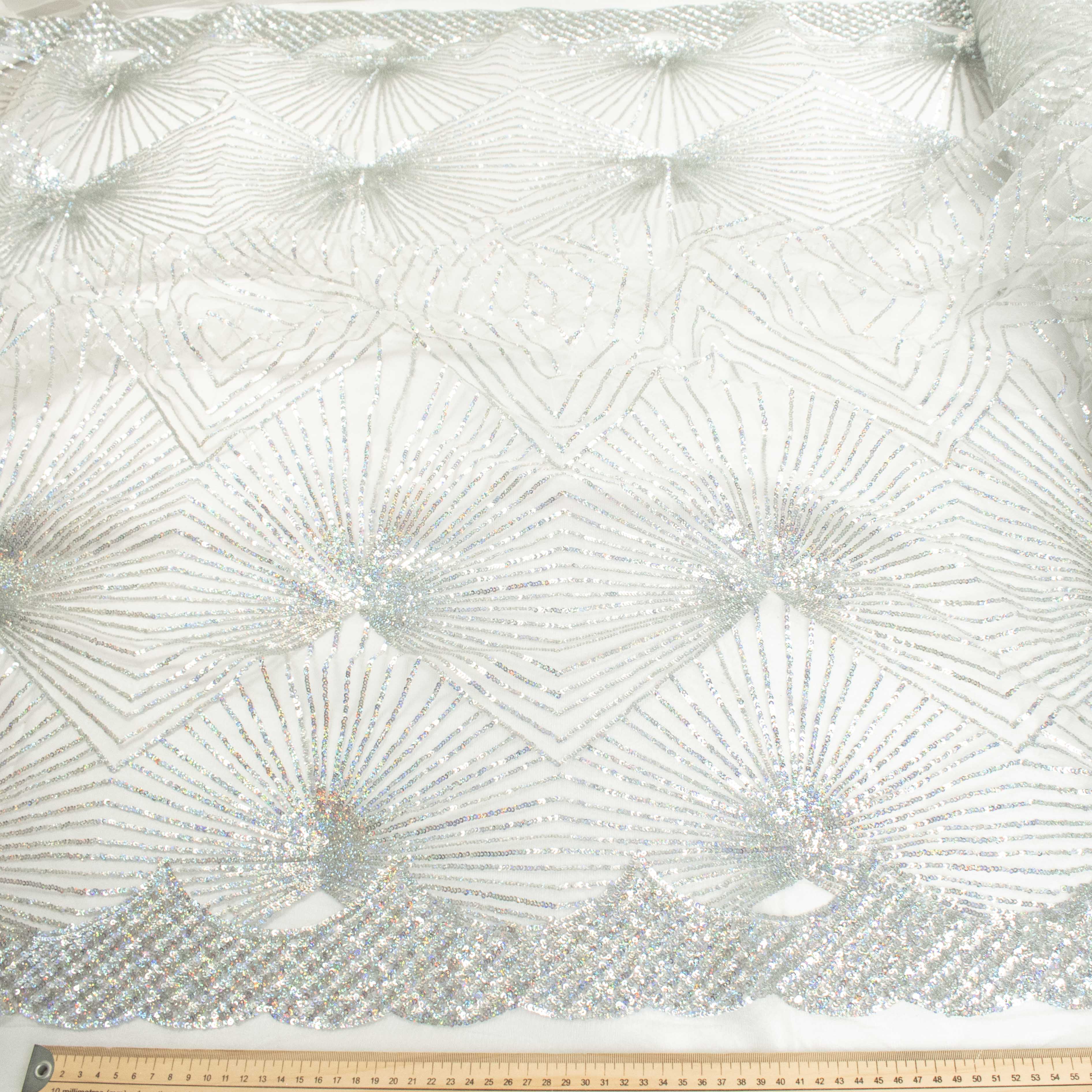 Sequin Mesh Lace Design-35