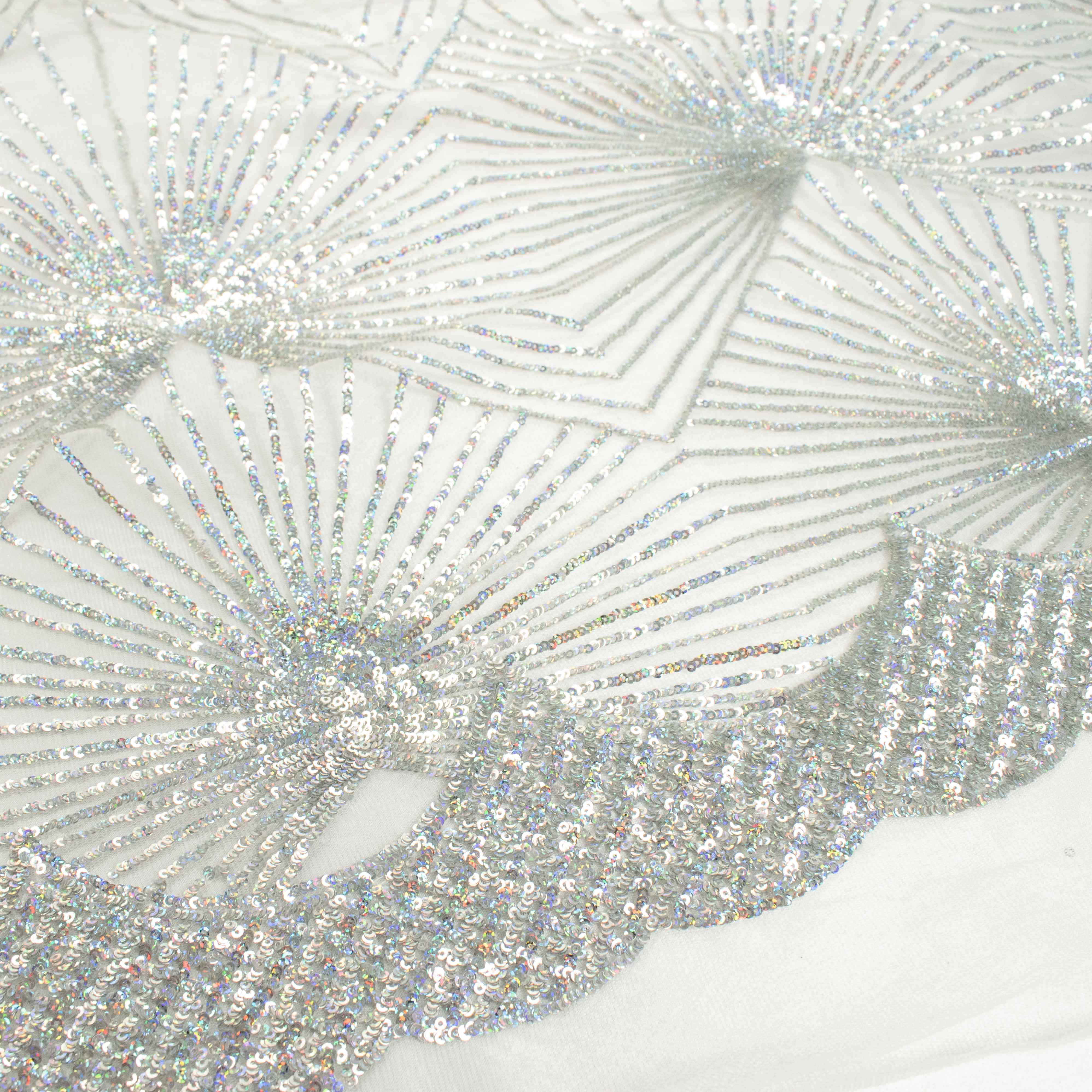 Sequin Mesh Lace Design-35