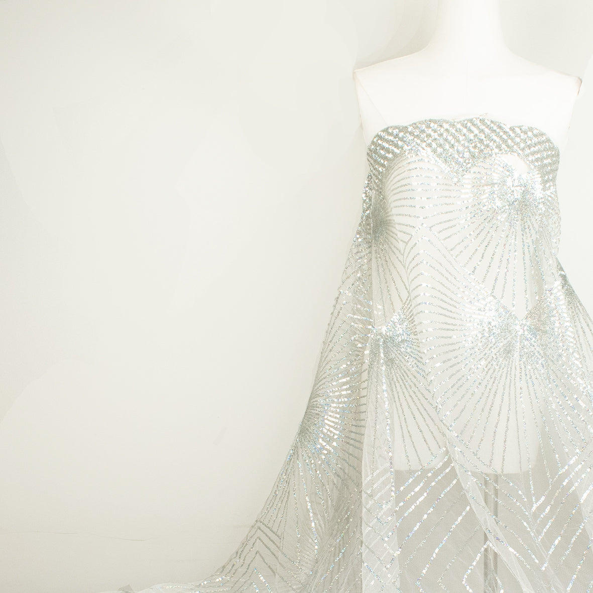 Sequin Mesh Lace Design-35