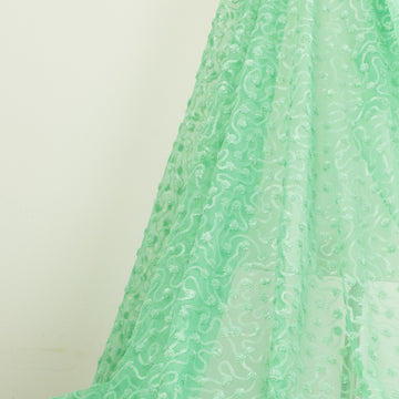 Sequin Mesh Lace Design-36