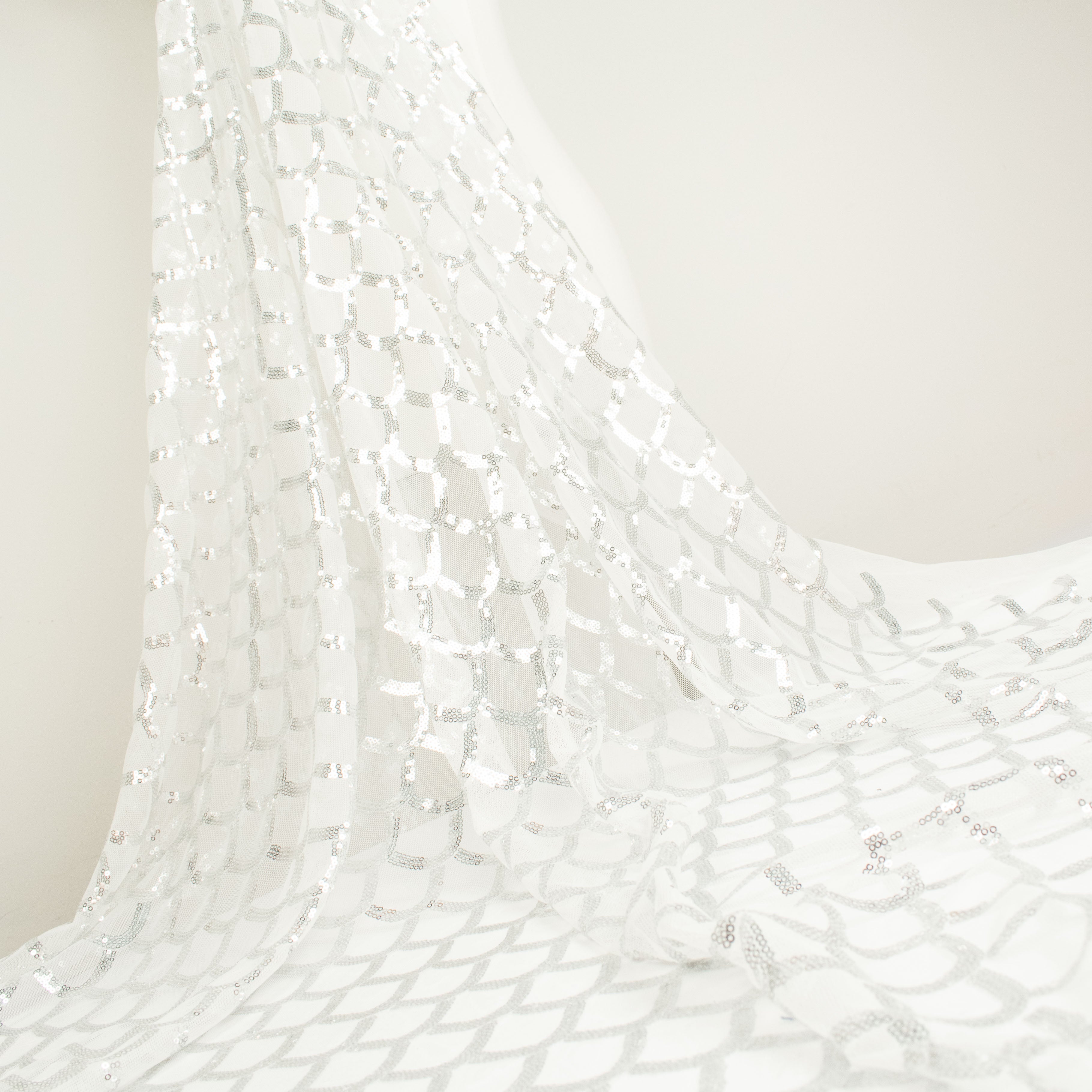 Sequin Mesh Lace Design-37