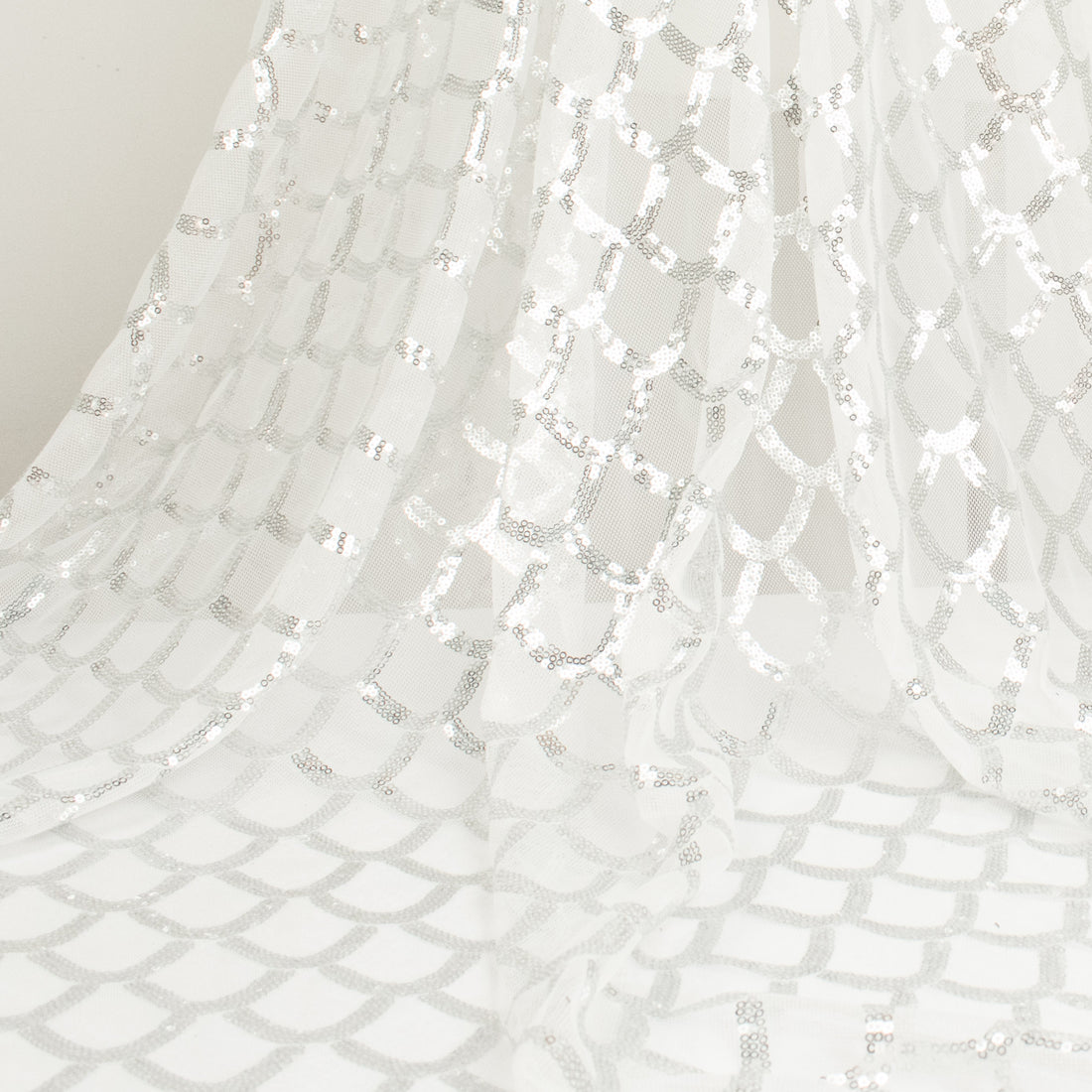 Sequin Mesh Lace Design-37