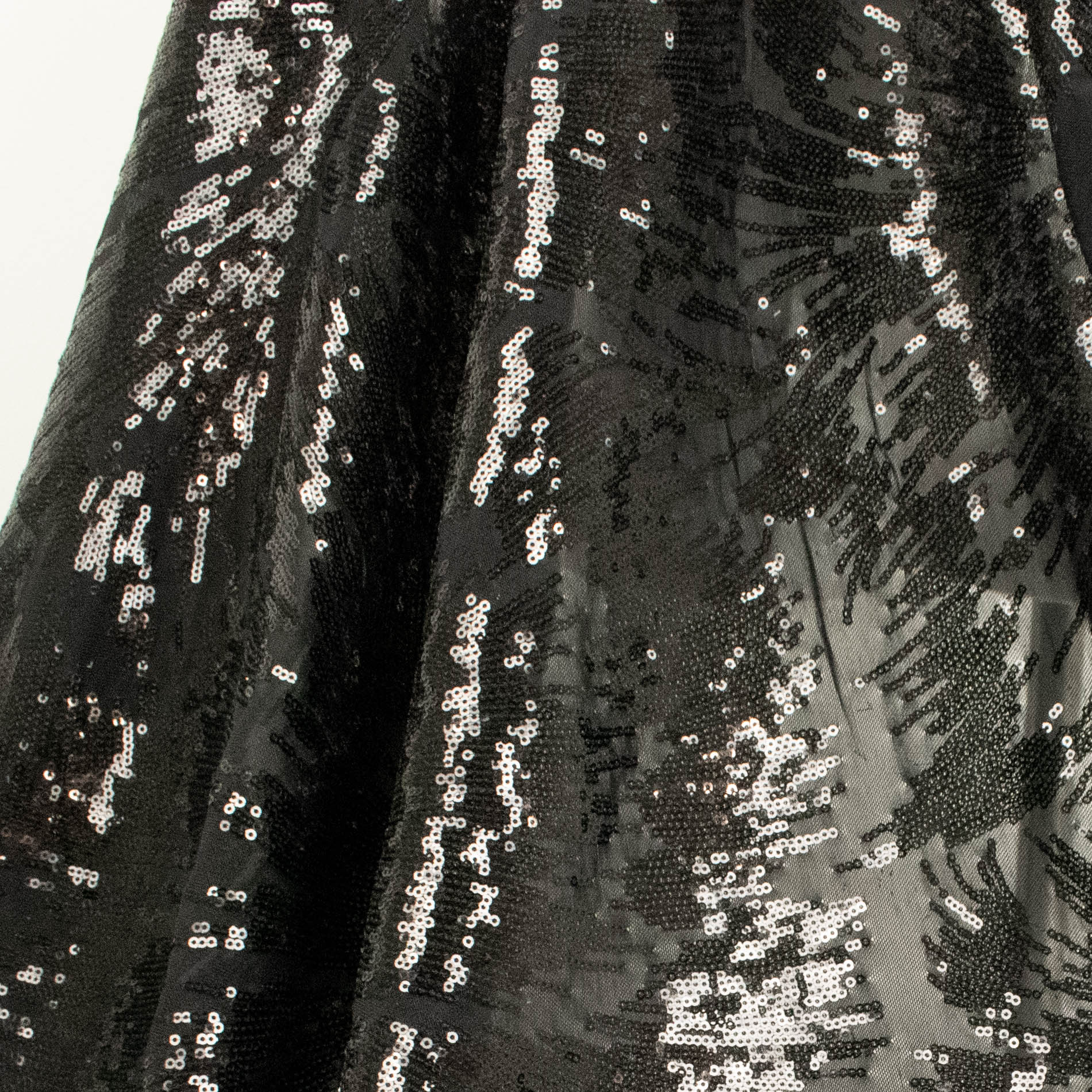 Sequin Stretch Mesh Lace Design-40