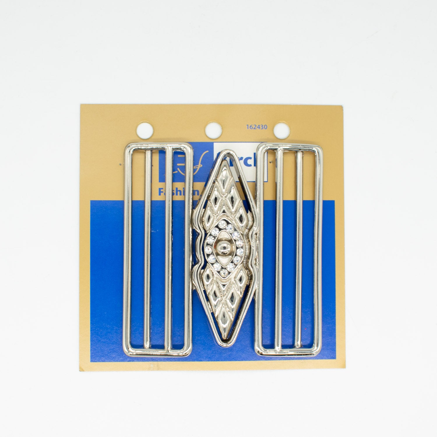 Birch Metal Silver Decor Fashion Buckle Design-7