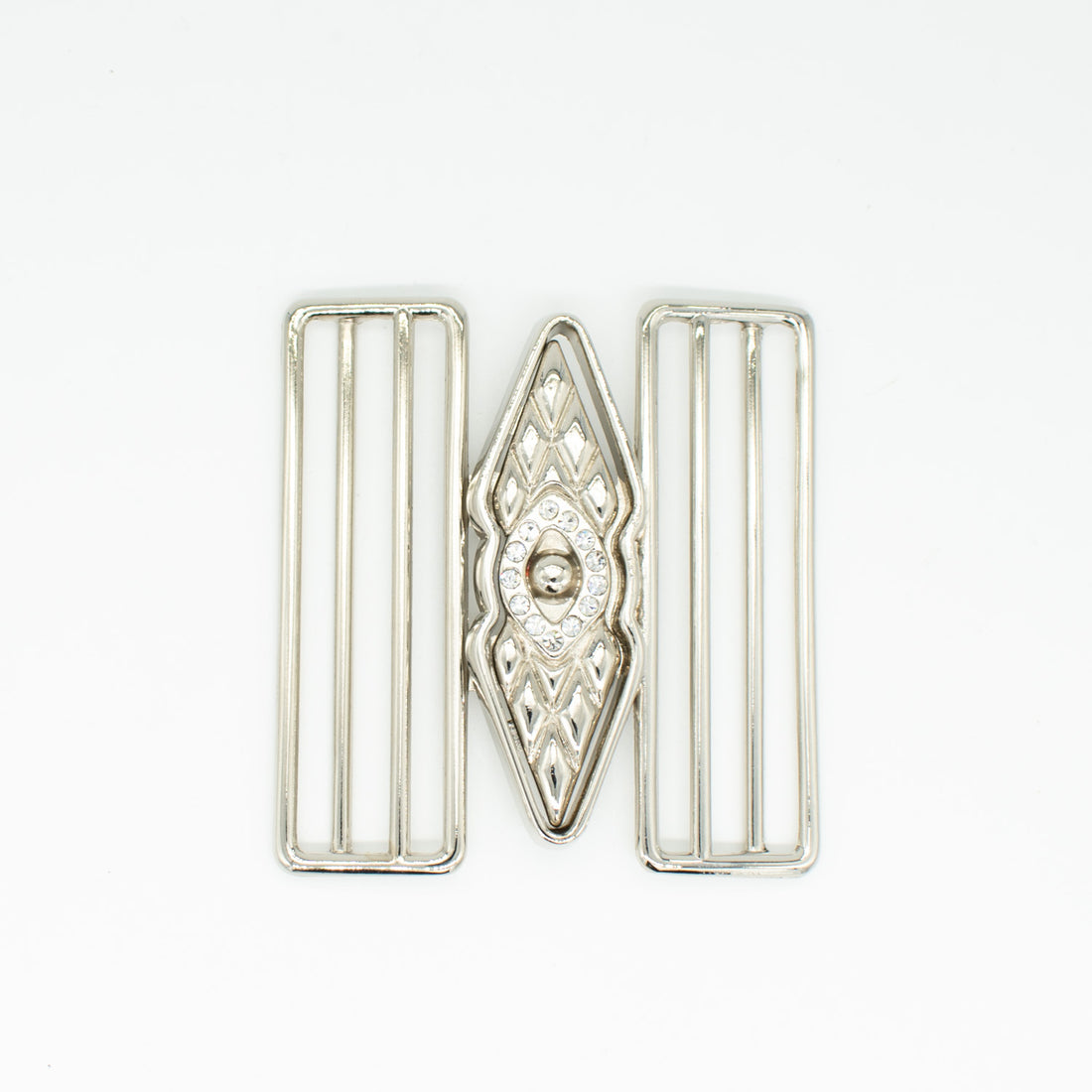 Birch Metal Silver Decor Fashion Buckle Design-7