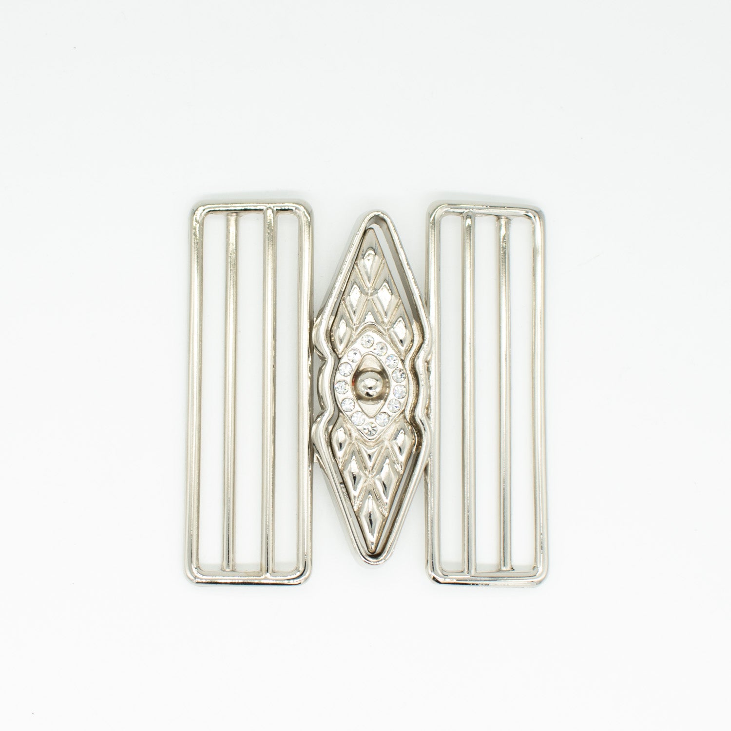 Birch Metal Silver Decor Fashion Buckle Design-7