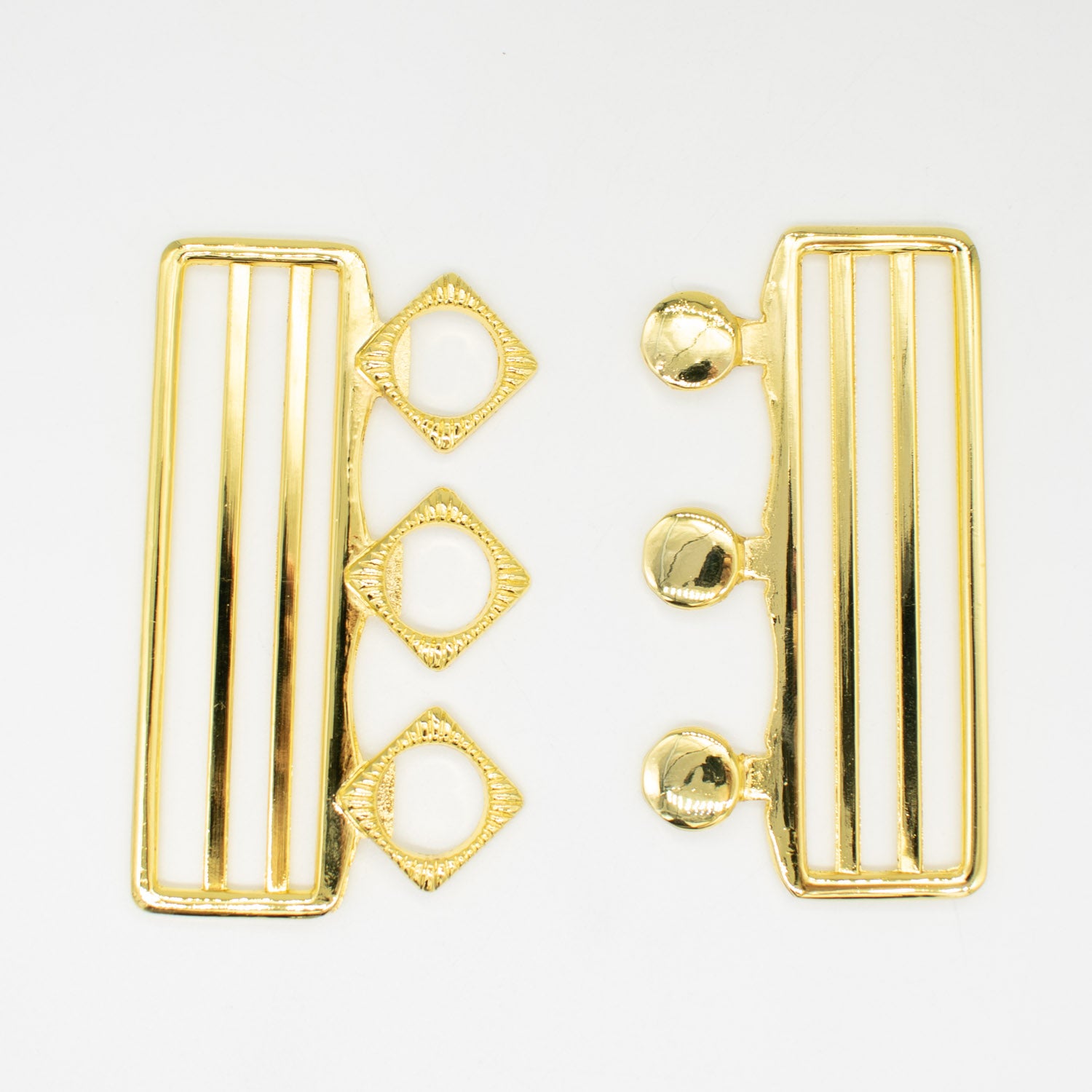 Birch Metal Gold Decor Fashion Buckle Design-6