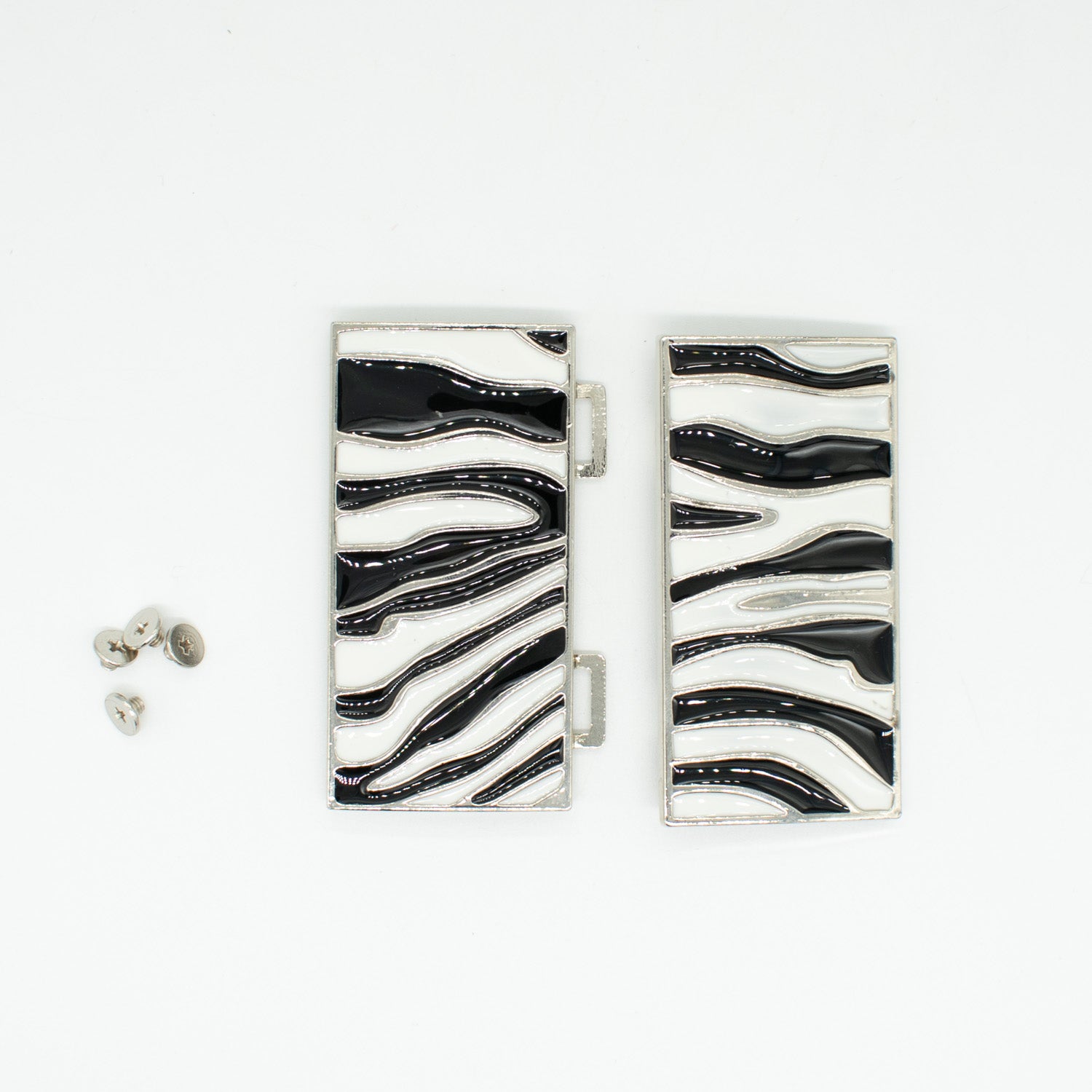 Birch Metal Decor Fashion Buckle Design-9 Zebra