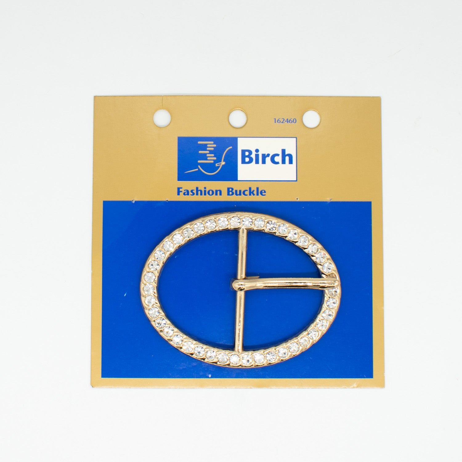 Birch Metal & Diamante Decor Fashion Buckle Design-1