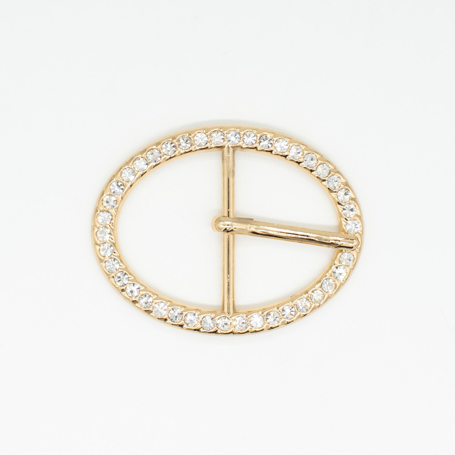 Birch Metal & Diamante Decor Fashion Buckle Design-1