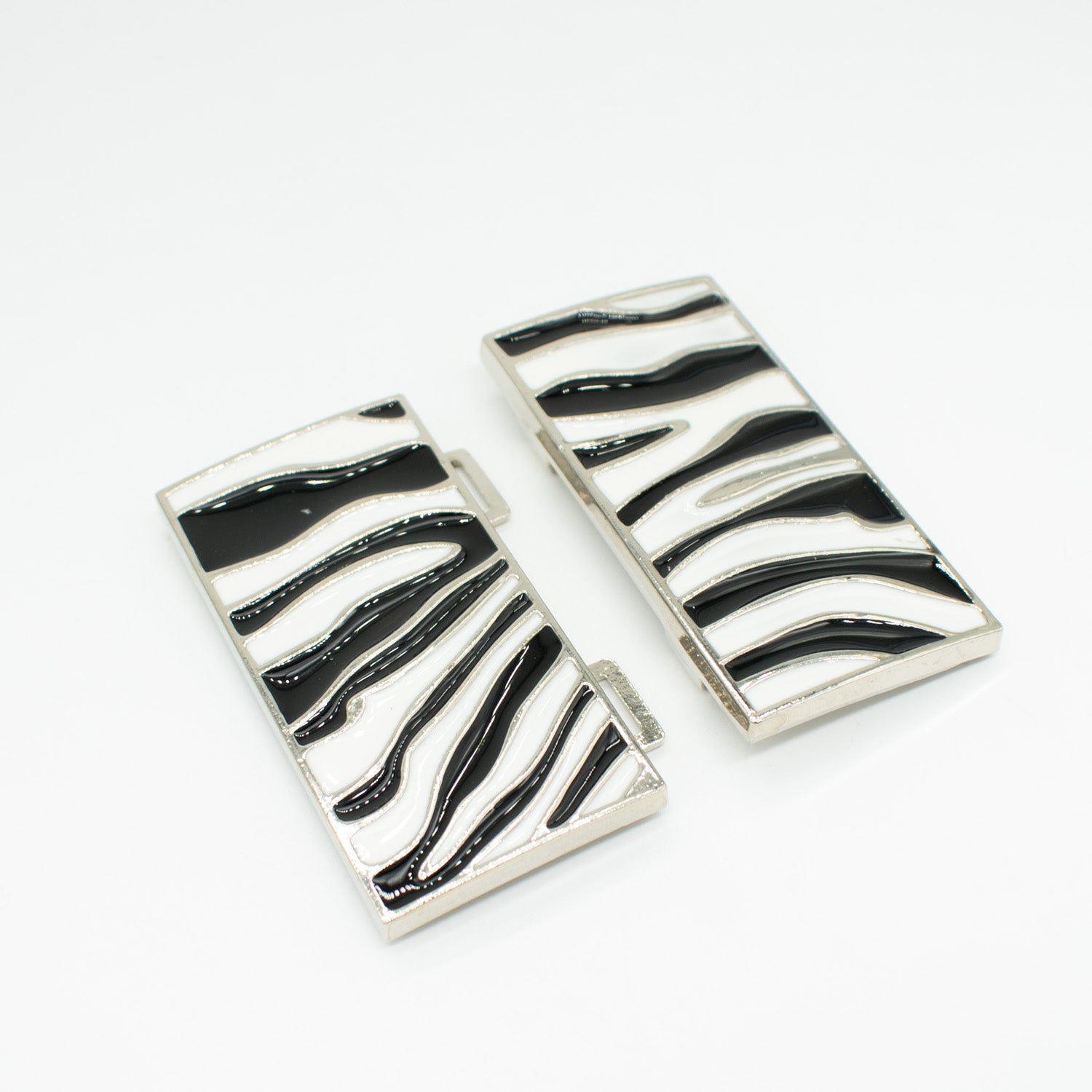 Birch Metal Decor Fashion Buckle Design-9 Zebra