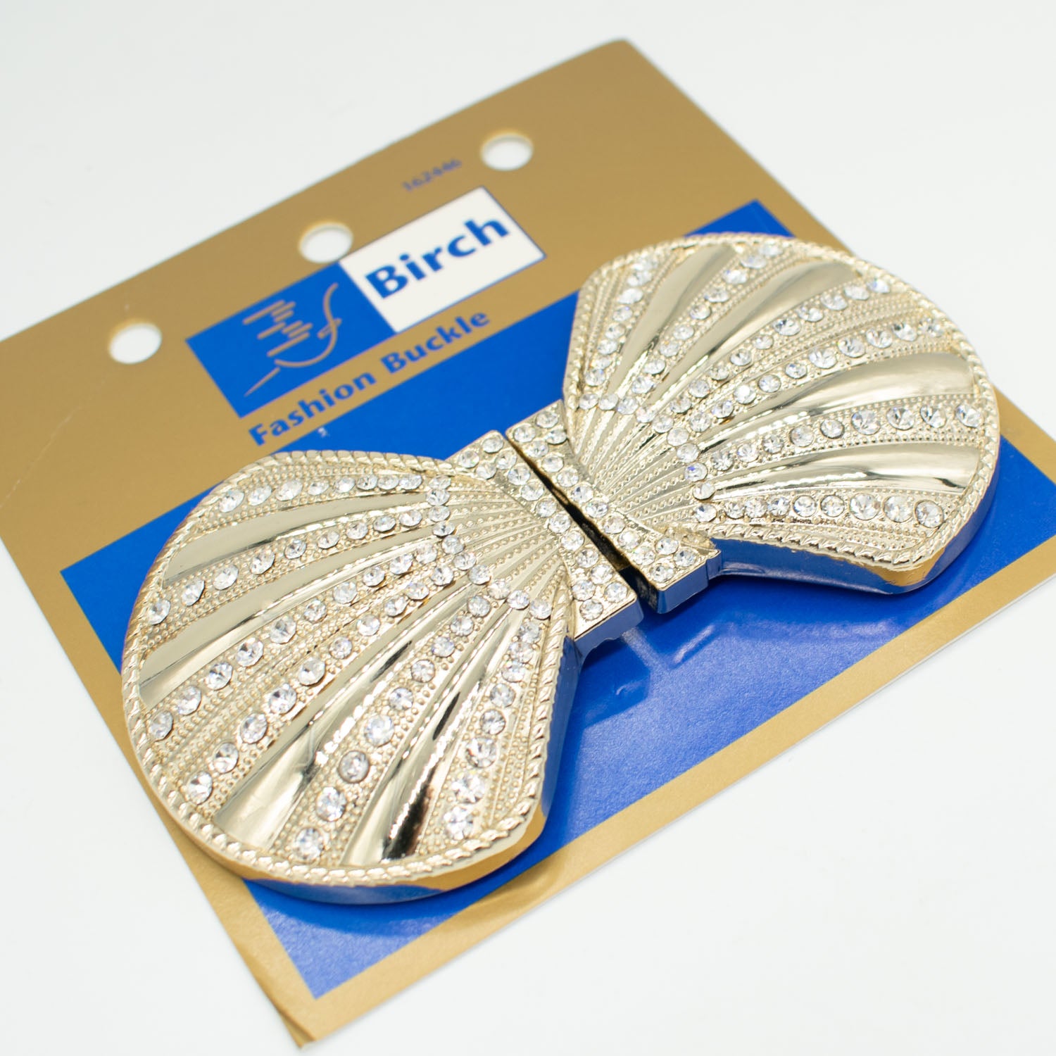 Birch Metal Decor Fashion Buckle Design-11 Diamante Shells