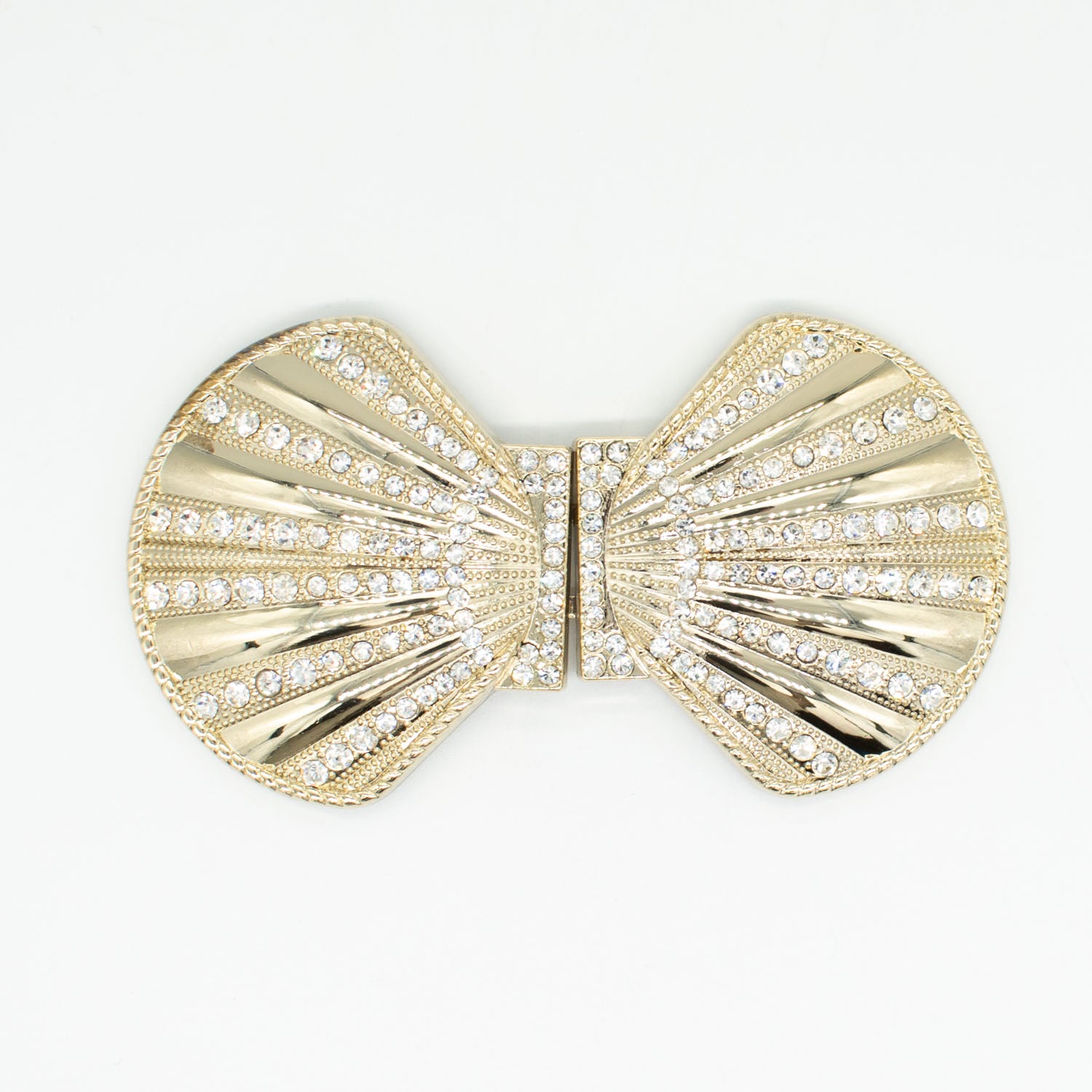 Birch Metal Decor Fashion Buckle Design-11 Diamante Shells