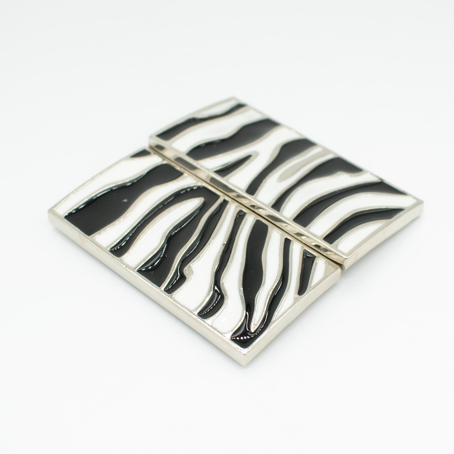 Birch Metal Decor Fashion Buckle Design-9 Zebra