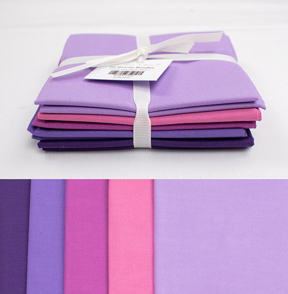 Solid Colour Fat Quarter Bundles Collection-2