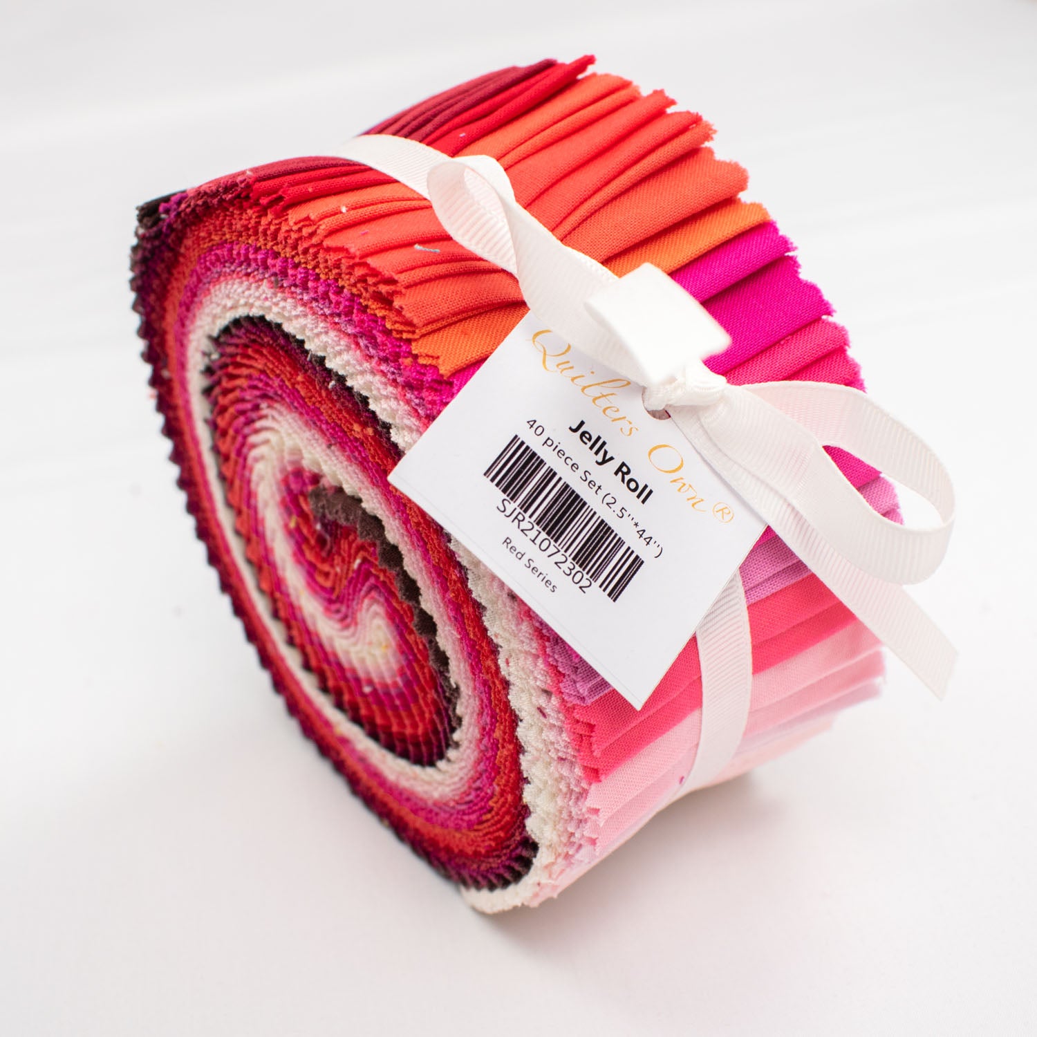 Solid Colour Jelly Rolls 40 pieces Set Col-Red