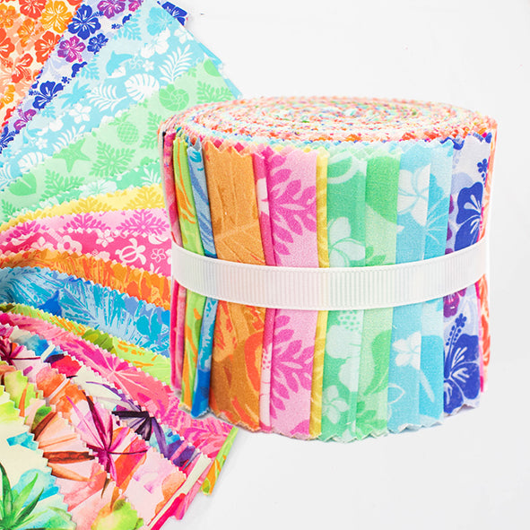 Printed Jelly Rolls 20 pieces Set Design-Hawaii Style Series