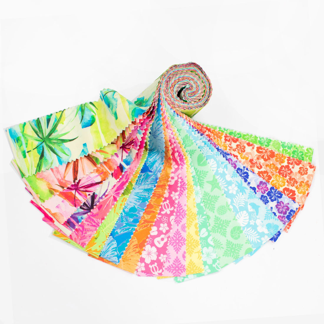 Printed Jelly Rolls 20 pieces Set Design-Hawaii Style Series