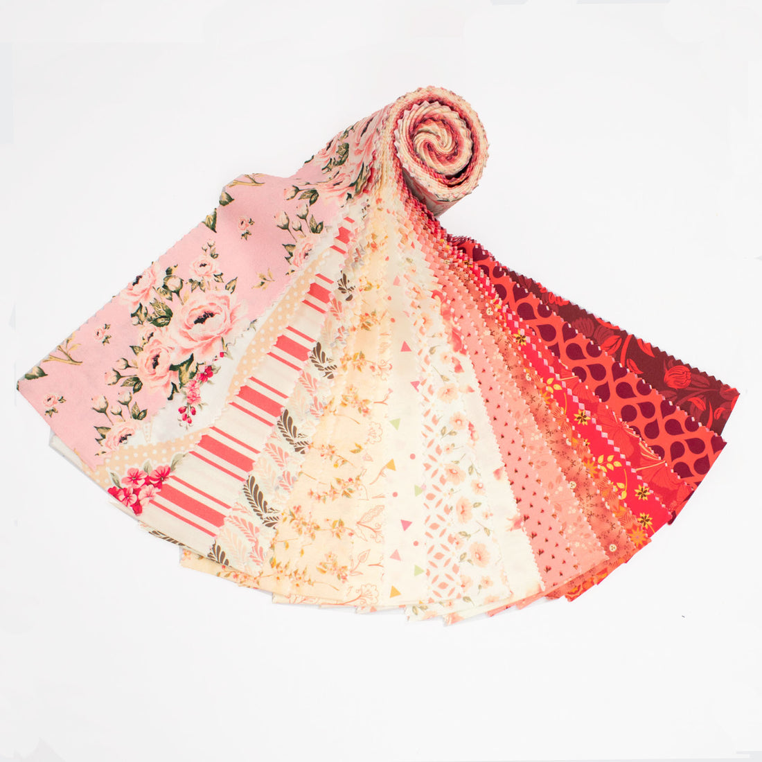 Printed Jelly Rolls 20 pieces Set Design-Red Series