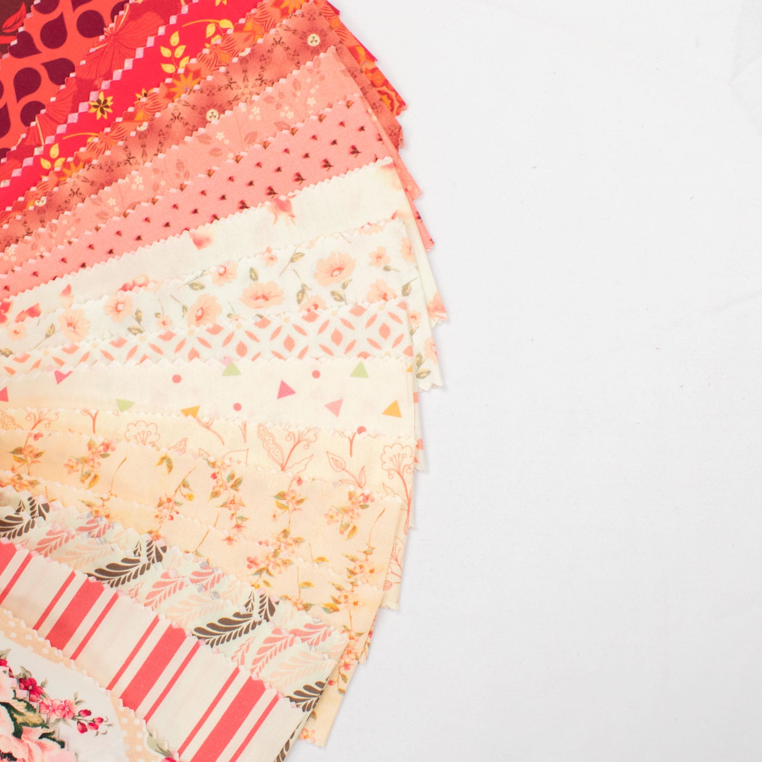 Printed Jelly Rolls 20 pieces Set Design-Red Series