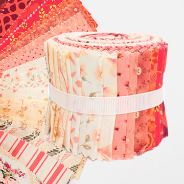 Printed Jelly Rolls 20 pieces Set Design-Red Series
