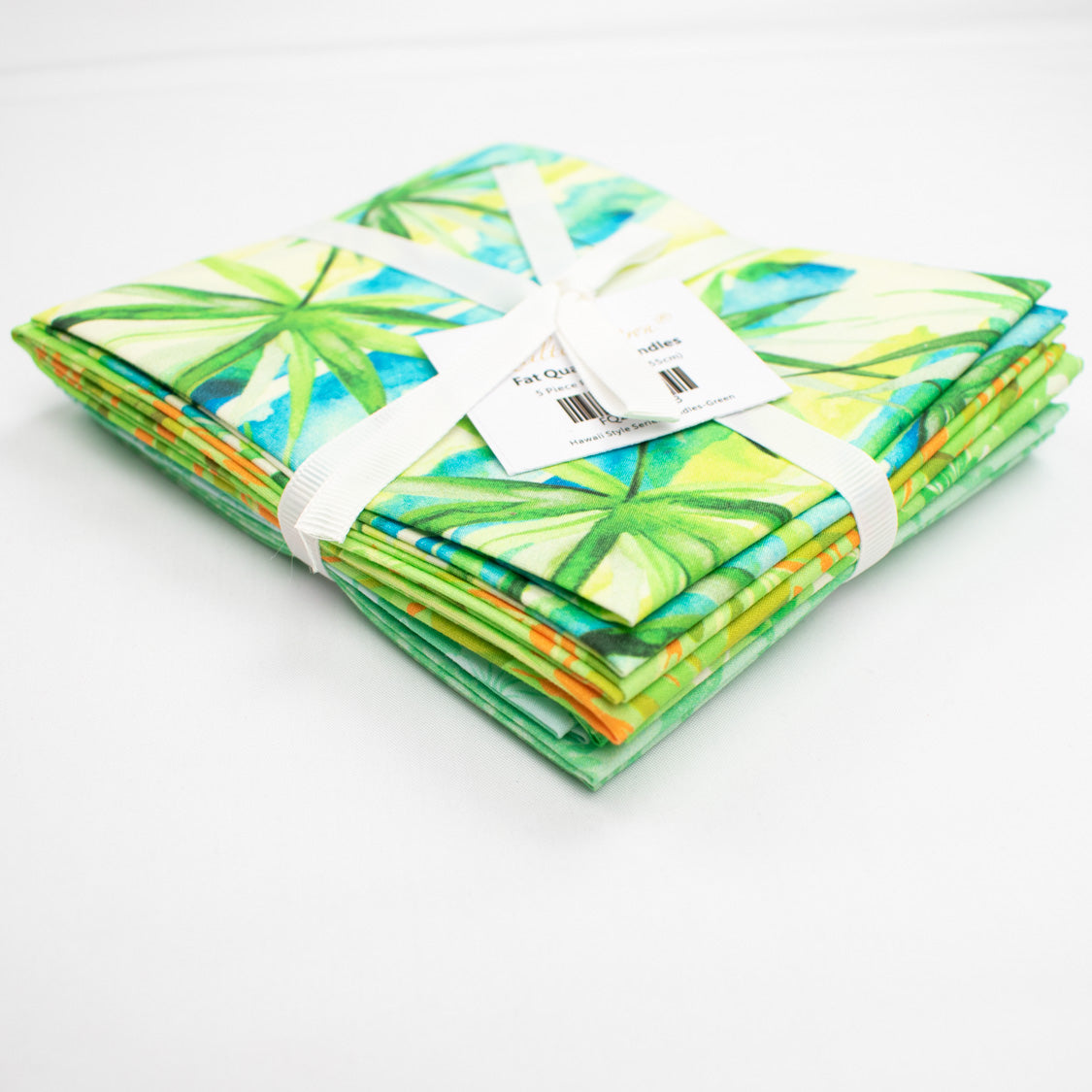 Printed Fat Quarter Bundles Hawaii Style Series-Green