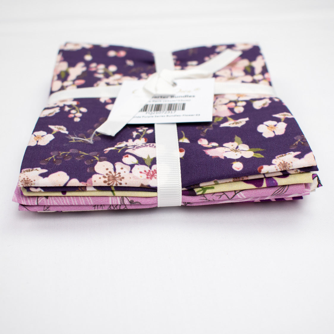 Printed Fat Quarter Bundles Old World Purple Series-Flower 03