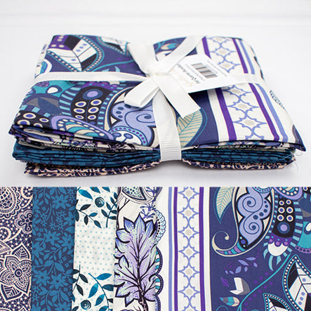 Printed Fat Quarter Bundles Provence Series-Blue