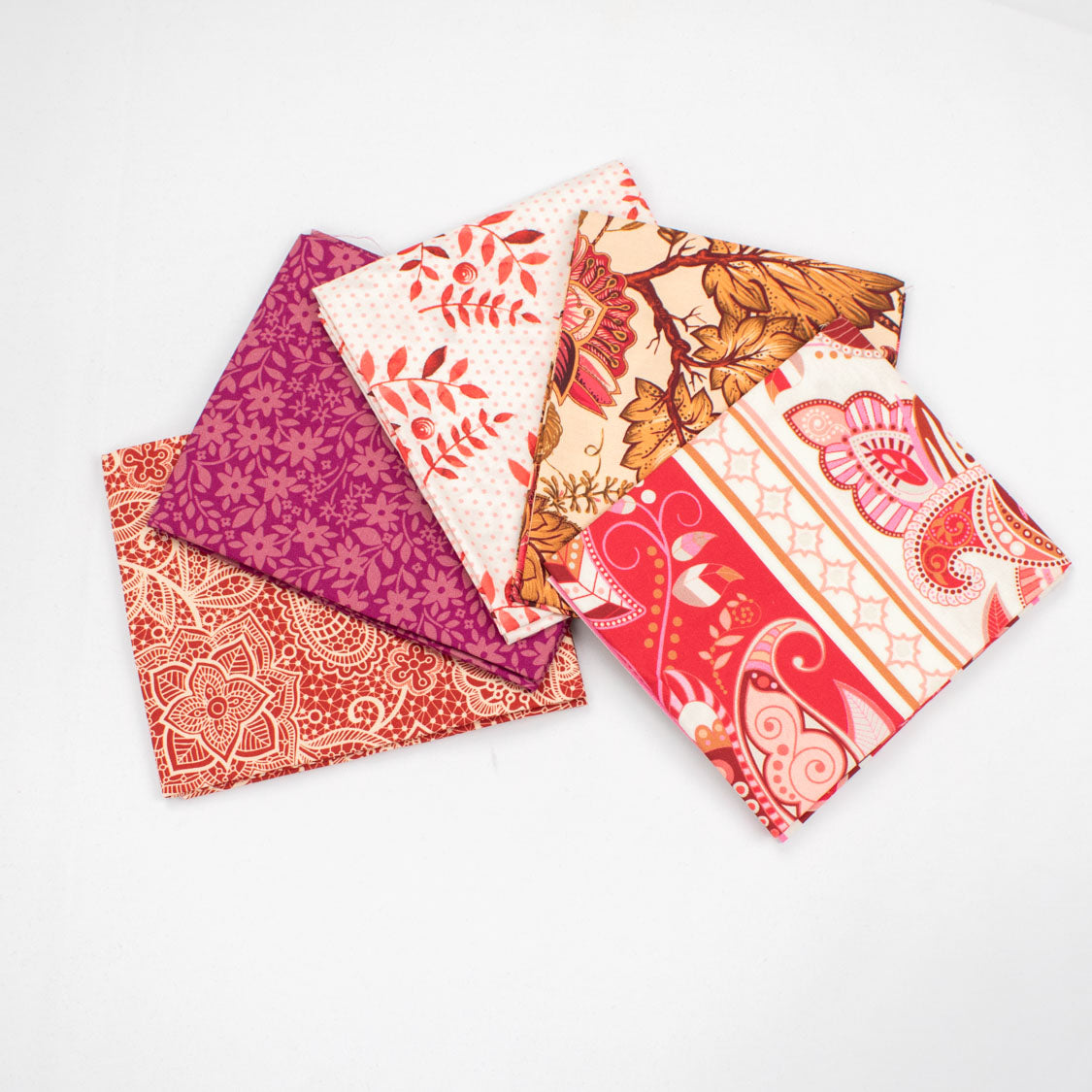 Printed Fat Quarter Bundles Provence Series-Red