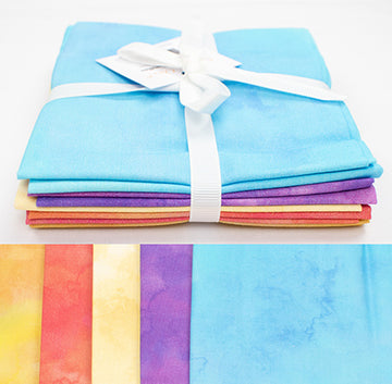 Printed Fat Quarter Cloudy Marble Series-01