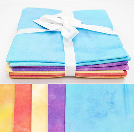 Printed Fat Quarter Cloudy Marble Series-01