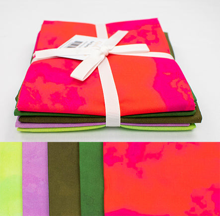 Printed Fat Quarter Cloudy Marble Series-03