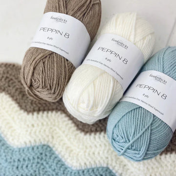 Fiddlesticks Peppin 8 Ply Knitting Yarn