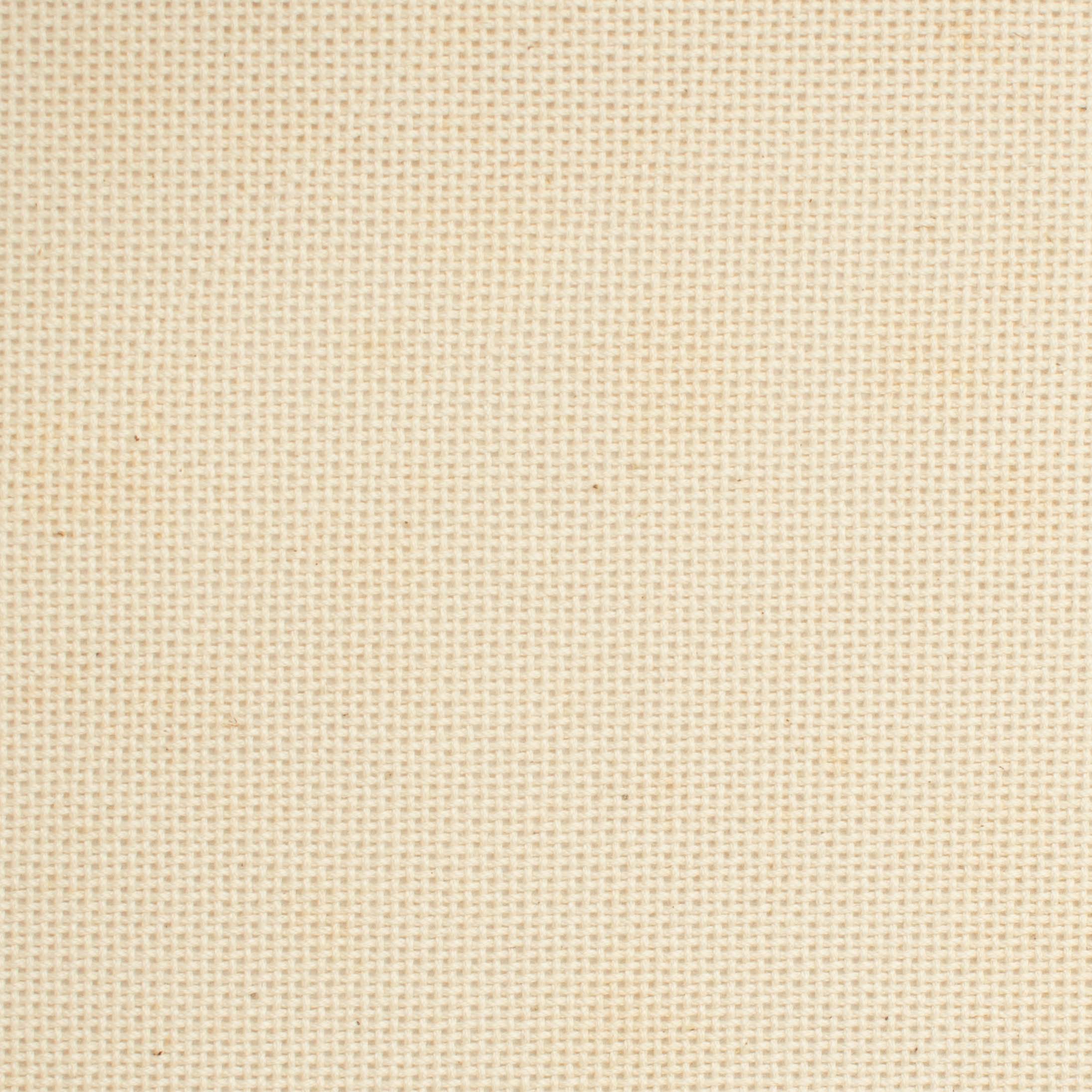 Basket Weave Cotton Fabric - Natural 100% Cotton (Panama Weave)