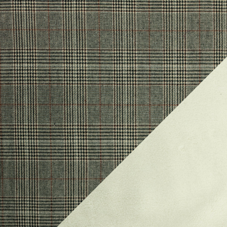 Sherpa Fleece Backed Suiting Homecraft Textiles