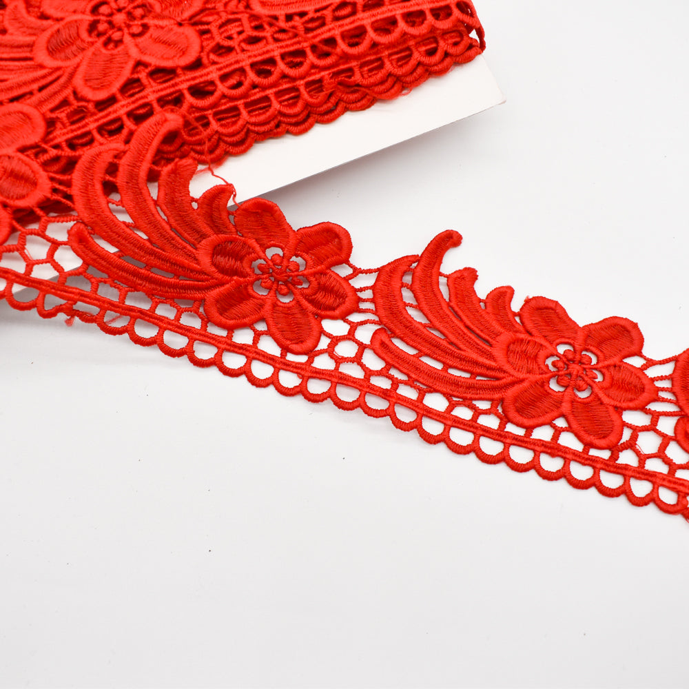 Flower Guipure Lace Trim 7cm