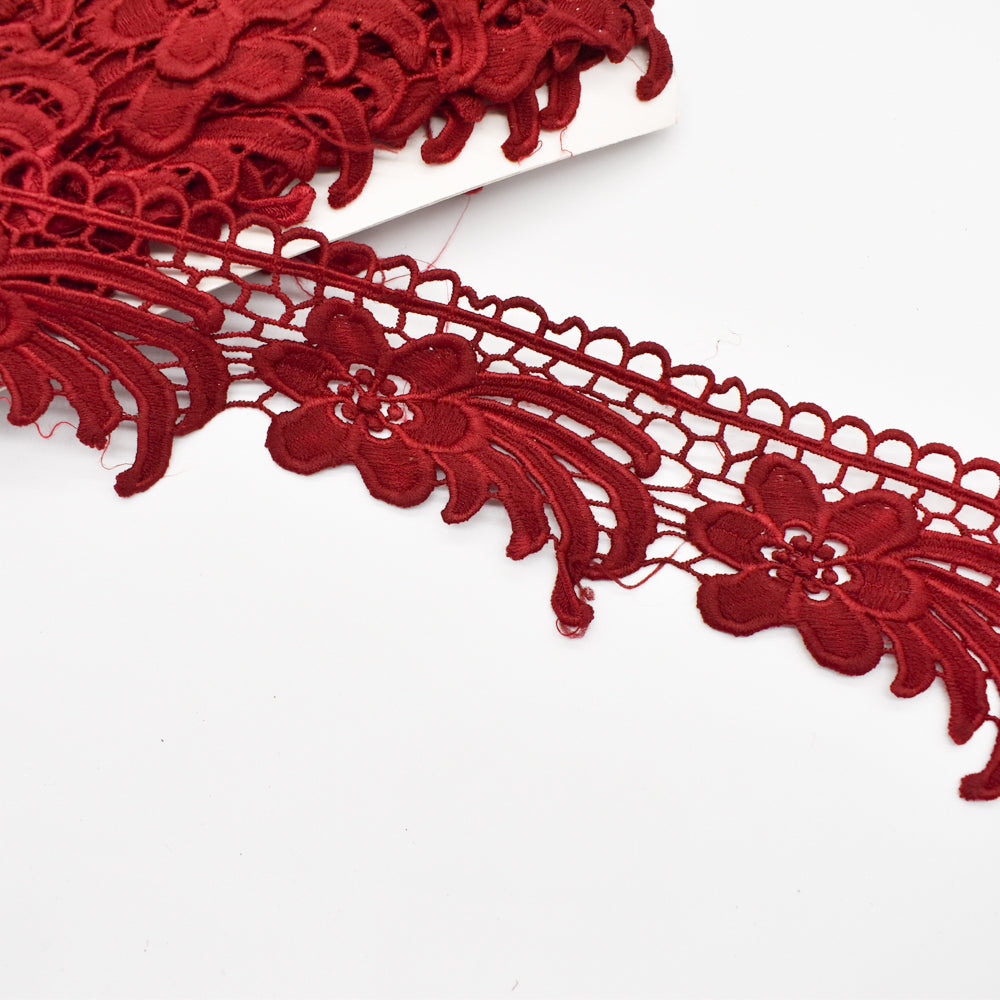 Flower Guipure Lace Trim 7cm