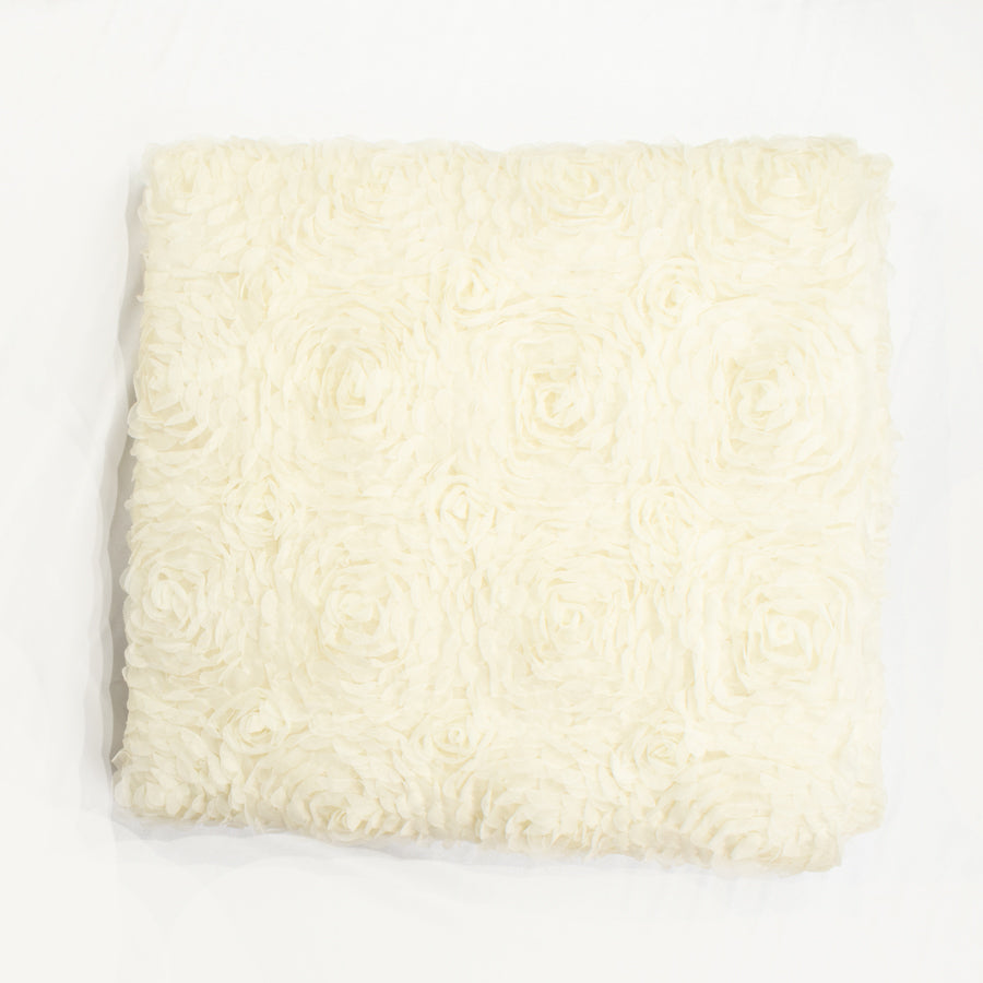 3D Flower Laces Cream