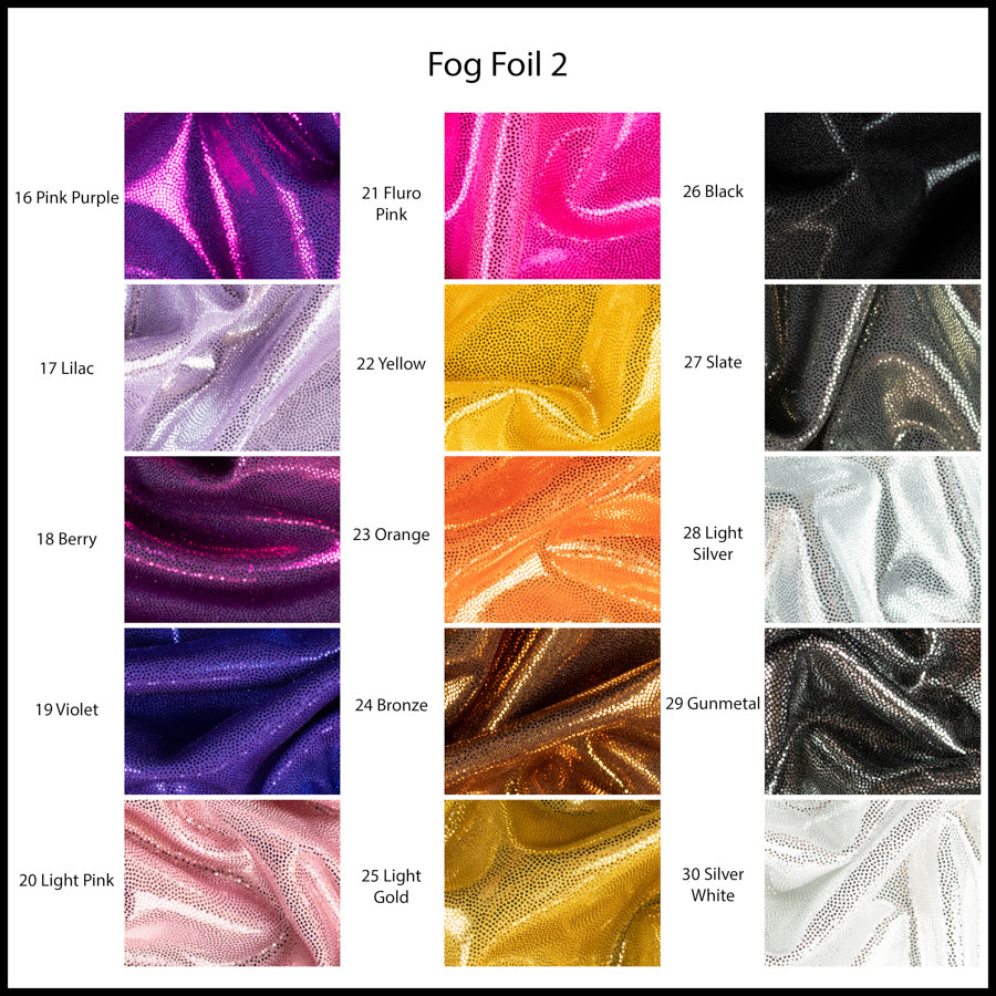 Fog Foil Holographic Nylon Lycra