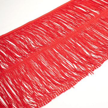 Fringing Lace Red - 30CM