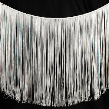 Fringing Lace White- 50CM