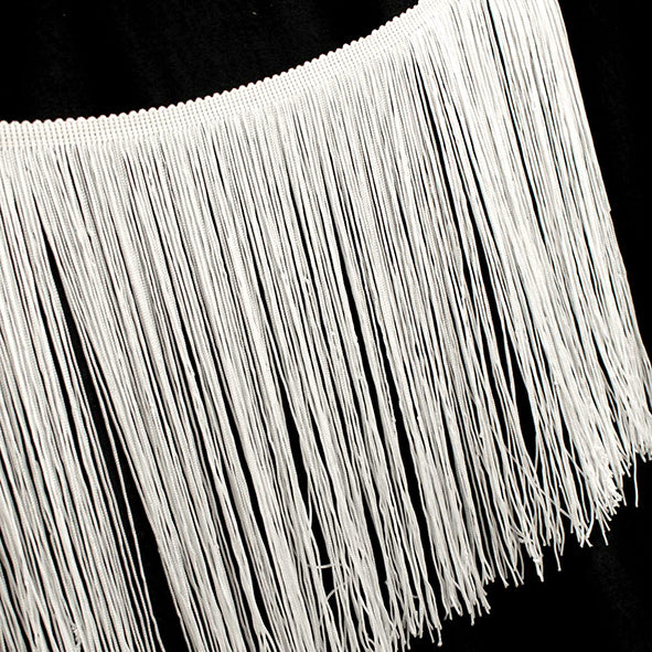 Fringing Lace White - 30CM