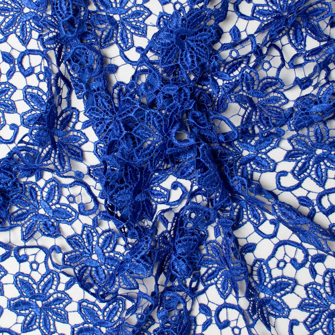 Guipure Lace Design 714516 Sapphire