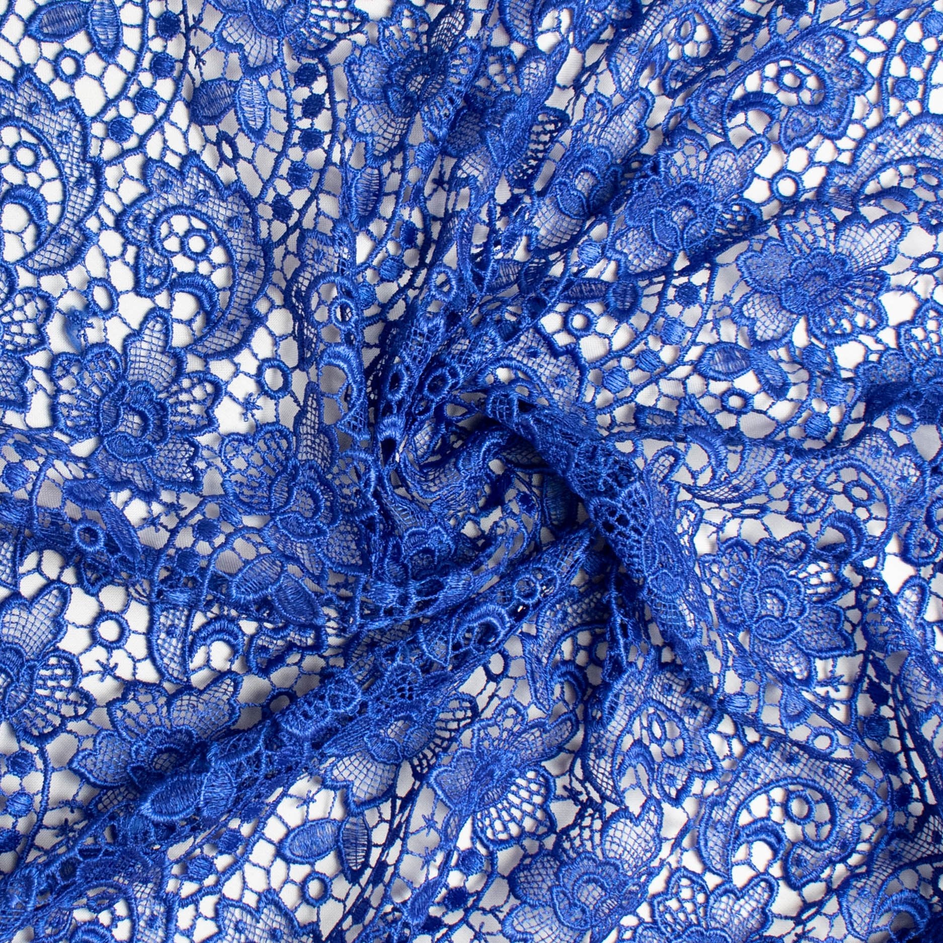 Guipure Lace Design 714912 Sapphire