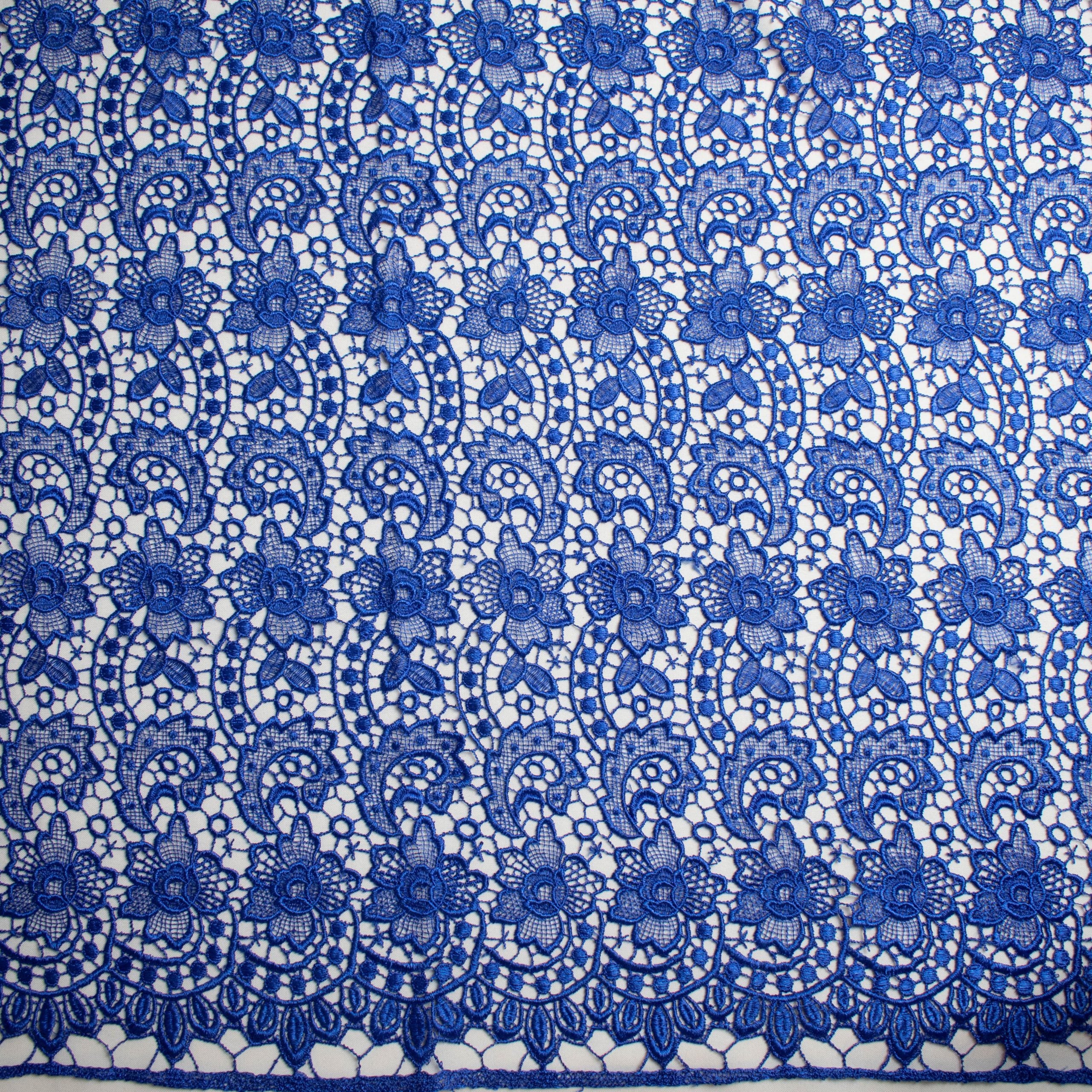 Guipure Lace Design 714912 Sapphire